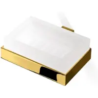 DECOR WALTHER Seifenschale Corner Wandmodell Gold