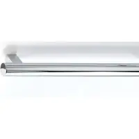 DECOR WALTHER Handtuchhalter Tube Chrom 108 cm
