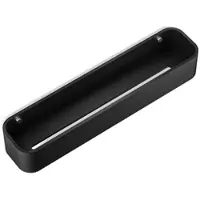 DECOR WALTHER Badablage Stone 45 Mattschwarz / Matt-RVS