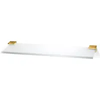 DECOR WALTHER Badablage Corner Goldfarben 60 cm