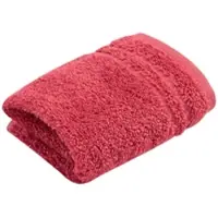 Vossen Waschlappen Vienna Style Supersoft Maroon Rot (6er Set)