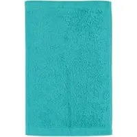 Cawö Gästehandtuch Lifestyle Uni Turquoise (6er Set)