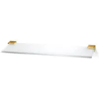DECOR WALTHER Badablage Corner Goldfarben 40 cm
