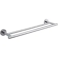 DECOR WALTHER Handtuchhalter Basic Doppel Chrom 65cm