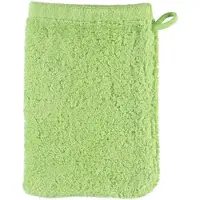 Cawö Waschlappen Lifestyle Uni Grün (6er Set)
