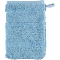 Cawö Waschlappen Noblesse 2 Sky (6-teilig)