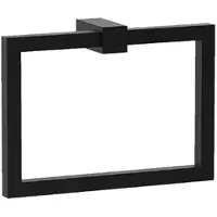 DECOR WALTHER Handtuchring Corner N Black Matt