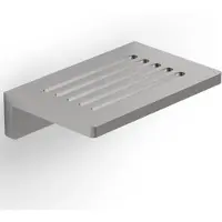 DECOR WALTHER Wandseifenschale DW 910 Wandmodel Stainless Steel Matt