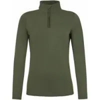 Protest Skipullover FABRIZ 1/4 Zip Top Damen Botanic Green-XL