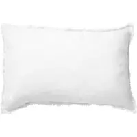 Passion for Linen Zierkissenbezug Malaga White (40 x 60 cm) 2021