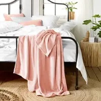 De Witte Lietaer Plaid Snuggly Rosa-150 x 200 cm