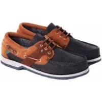 Dubarry Bootsschuhe Clipper Unisex Navy Brown Leather 32-Schuhgröße 40