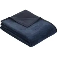 Ibena Plaid Fano Blau-100 x 200 cm