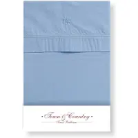 Town & Country Bettlaken Cordon Blue-160 x 270 cm (1-persoons)