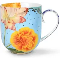 Pip studio Becher Royal Flowers Large 325 ml (6er Set)