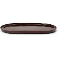 Marc O'Polo Servierteller Moments Earth Brown 40 x 24,5 cm