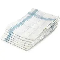 Libeco Geschirrtuch Parma Turquoise Linnen (6er Set)