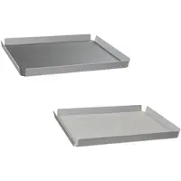 Lind DNA Tablett Tray Square M Cloud Black Nupo