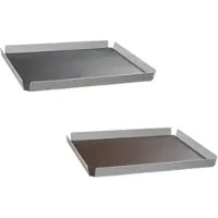 Lind DNA Tablett Tray Square M Bull Black Bull Brown Alu Ant.