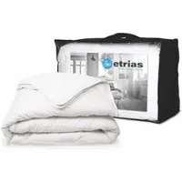 Hausmarke Vier-Jahreszeiten Bettdecke Etrias Thermo Daunen-155 x 220 cm