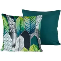 De Witte Lietaer Kissenbezug Rue Pine Green (40 x 40 cm)