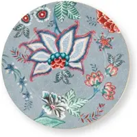Pip studio Kuchenteller Flower Festival Light Blue 17 cm (Set von 6)