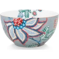 Pip studio Schale Flower Festival Light Blue 15 cm (Set von 6)