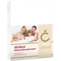 Cevilit Matratzenschoner Geteilt Topper Molton Stretch-Lits-Jumeaux (160/180 x 200/210/220 cm)