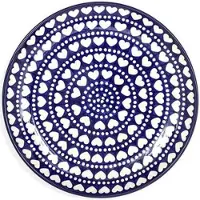 Bunzlau Castle Pizzateller Blue Valentine (33 cm)