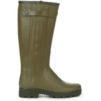 Le Chameau Regenstiefel Chasseur Neoprene Lined Boot Vert Vierzon Herren-Schuhgröße 46
