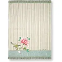 Pip studio Geschirrtuch Blushing Birds Khaki 50 x 70 cm