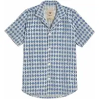 OAS T-Shirt Terry Herren Navy Diamond-M