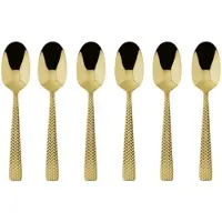Sambonet Teelöffel Cortina PVD Gold (6-Teilig)