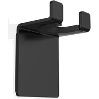 DECOR WALTHER Handtuchhaken WH 4 Schwarz matt