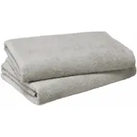 MOODIT Duschtücher Troy Silver (Set von 2 Stück)