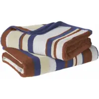 De Witte Lietaer Duschtuch Ophelia Caramel Blues (2er Set)