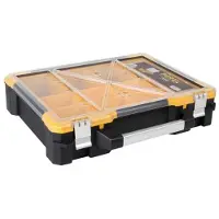 Perel OSC19, Aluminium, Schwarz, Gelb, 490 mm, 420 mm, 115 mm
