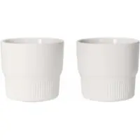 Marc O'Polo Kaffeebecher Moments Chalk White 280 ml (4er-Set)