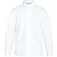 KnowledgeCotton Apparel Hemd Alf Regular Crispy Cotton Shirt Herren Bright White-XS