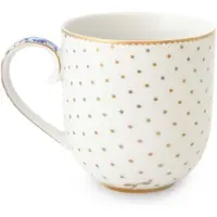 Pip studio Tasse Royal White 260 ml (6er-Set)