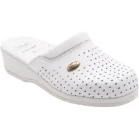 Scholl Medizinische Clogs Back Guard White Unisex-Schuhgröße 46
