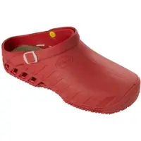 Scholl Medizinische Clogs Evo Red Unisex-Schuhgröße 42