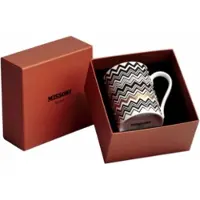 Missoni Geschenkbox Tasse Luxury Gift Box Zig Zag Gold 370 ml