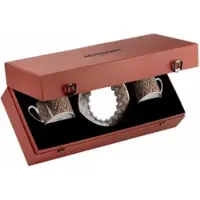 Missoni Geschenkbox Tasse & Untertasse Luxury Gift Box Zig Zag Jarris 148 220 ml (Set von 2)