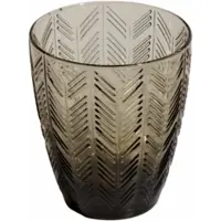 Missoni Weinglas Zig Zag Grey 290 ml (Set von 6 Stück)