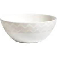 Missoni Suppenschüssel Zig Zag White 14,5 cm (Set von 6)