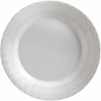 Missoni Suppenteller Zig Zag White 22 cm (Set von 6 Stück)