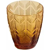 Missoni Weinglas Zig Zag Amber 290 ml (Set von 6 Stück)
