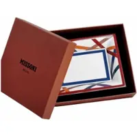 Missoni Geschenkbox Servierteller Luxury Gift Box Nastri Multicolor Rectangular Tidy Tray Large