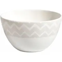 Missoni Schüssel Zig Zag White 11 cm (Set von 6)